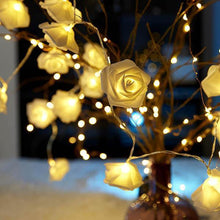 Load image into Gallery viewer, LED Rose String Lights