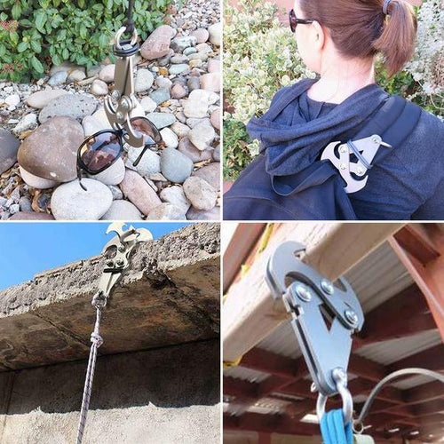 Heavy Duty Multi-Functional Ninja Gravity Hook