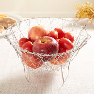 Foldable Multi-Purpose Deep Fry Basket