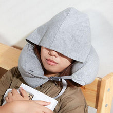 Load image into Gallery viewer, Hoodie Neck Travel Pillow