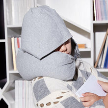 Load image into Gallery viewer, Hoodie Neck Travel Pillow