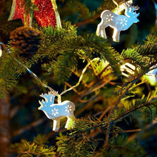 Load image into Gallery viewer, LED Christmas Reindeer String Lights (Battery Operated)