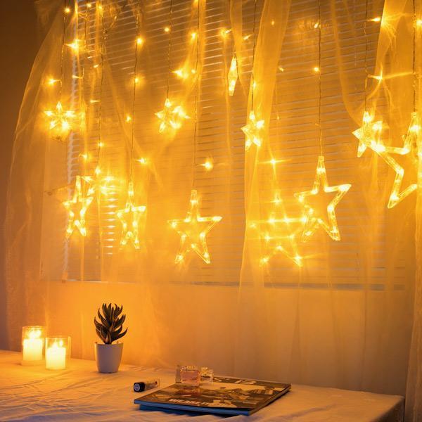 LED Starry Curtain Lights