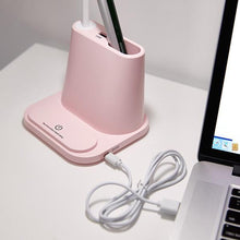 Load image into Gallery viewer, LED Desk Lamp w\/ USB Charging Port \u0026 Pen Holder