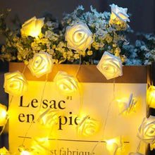 Load image into Gallery viewer, LED Rose String Lights