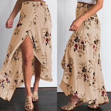 Load image into Gallery viewer, Floral Print Beach Skirt